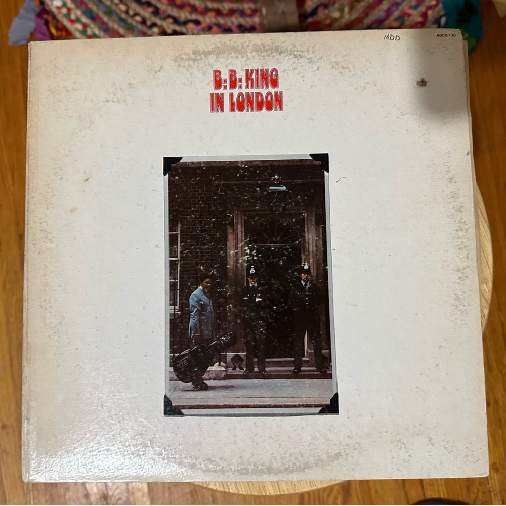 BB King “In London” record